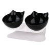 Durable Double Bowls Pet Food Water Feeder With Raised Stand