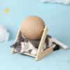 Cat Scratching Ball Toy Kitten Sisal Rope Ball Board Grinding Paws Toys Cats Scratcher Wear-resistant Pet Furniture supplies