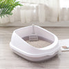 Pet Toilet Bedpan Anti Splash Cats Litter Box Cat Tray with Scoop