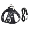 Escape Proof Cat Harness and Leash Set Adjustable Mesh Dog Harness