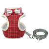 Bowknot Cat Harness and Leash Set Adjustable Puppy Harness