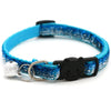 Pet Cat Collar with Bell Breakaway Adjustable Kitten Cat Sequin Collar