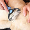 Pet Deshedding Brush Dog Hair Remover Fur Knot Cutter Puppy Grooming