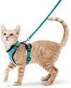 Breathable Cat Harness Leash Set Escape Proof Pet Harness Vest