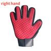 Cat grooming glove for cats wool glove Pet Hair Deshedding Brush