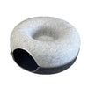 Donut Cat Bed Pet Cat Tunnel Interactive Game Toy Cat Bed Dual-use