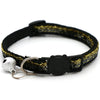 Pet Cat Collar with Bell Breakaway Adjustable Kitten Cat Sequin Collar