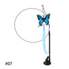 Handfree Bird/Feather Cat Wand with Bell Powerful Suction Cup Interactive