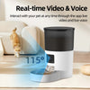 Automatic Cat Feeder With Camera Video Cat Food Dispenser Pet Smart Voice