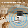 Automatic Cat Feeder With Camera Video Cat Food Dispenser Pet Smart Voice