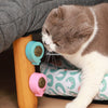 Natural Catnip Cat Wall Stick-on Ball Toy Treats Healthy Natural Removes Hair