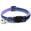 Pet Cat Collar with Bell Breakaway Adjustable Kitten Cat Sequin Collar