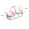 Cat Double Bowl Cute High-Leg Ceramic Oblique Mouth Protect