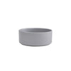 Ceramic Dog Bowl Cat Food Water Bowls with Wood Stand