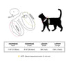 Nylon Cat Harness and Leash Set Kitten Walking Vest  Cat Collar